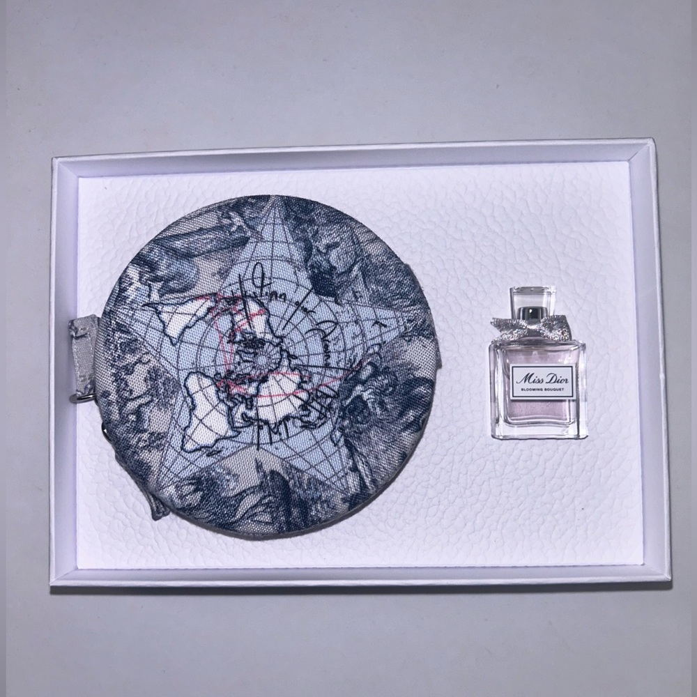 Dior Around the World Jewelry Bag Box Case and Sample Dior Spray